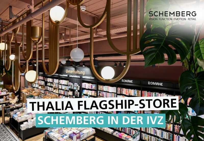 Von SCHEMBERG realisierter Thalia Store im Bereich Ladenbau für den Einzelhandel